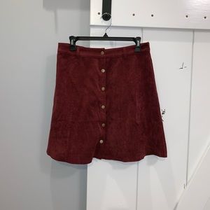Corduroy Skirt
